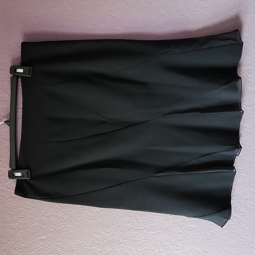 Star City Sheer Black Skirt (Robinsons May)